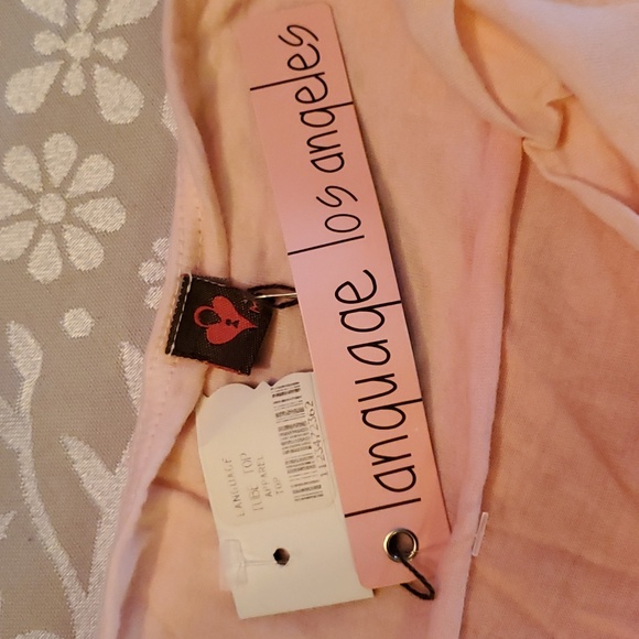 Size M - Language Los Angeles brand Strapless Tunic Beach Coverup Top BNWT - Picture 7 of 12